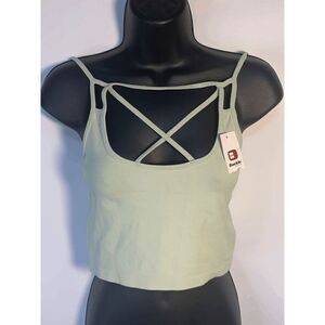 Buckle Strappy Front Crop Top